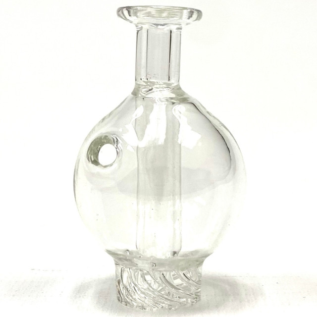 Spiral Cut Ball Carb Cap with Air Hole Carb 25mm OD