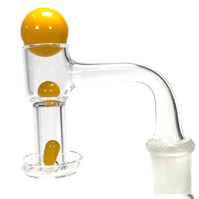 Dank Banger Terp Pearl Pill Cap Combo 14mm Male 1 Count Assorted Color