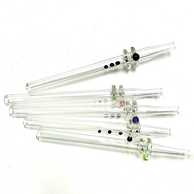 Steezy Glass Dab Straw 7"