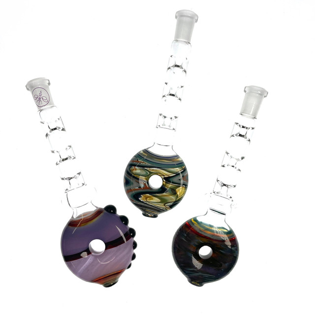 $70 Local Doughnut Colorado Blown 9" Nectar Straw 1 Count Assorted