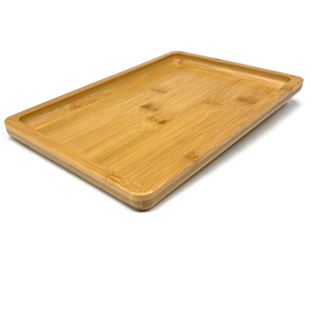 Large All-Natural Bamboo Rolling Tray 7"x10"