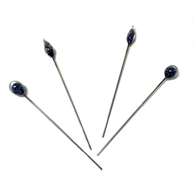 Small Assorted Glass Pokers USA Made 1 Count Assorted 4.5"+-