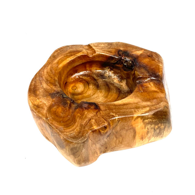 Natural Wood Rustic Ashtray