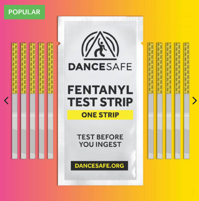 Dancesafe Fentanyl Test Strips 10-Pack