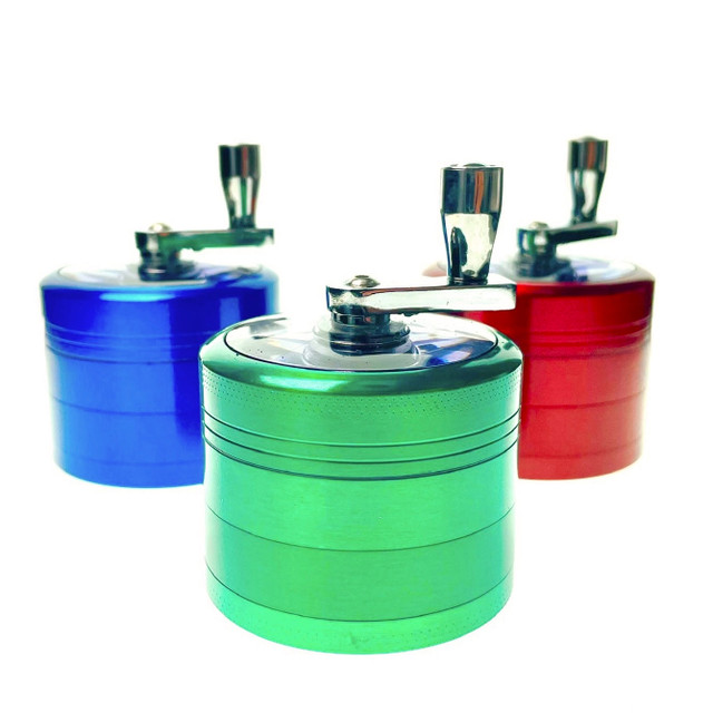 The Cranky Grinder with Hand Crank 1 Count Assorted Colors