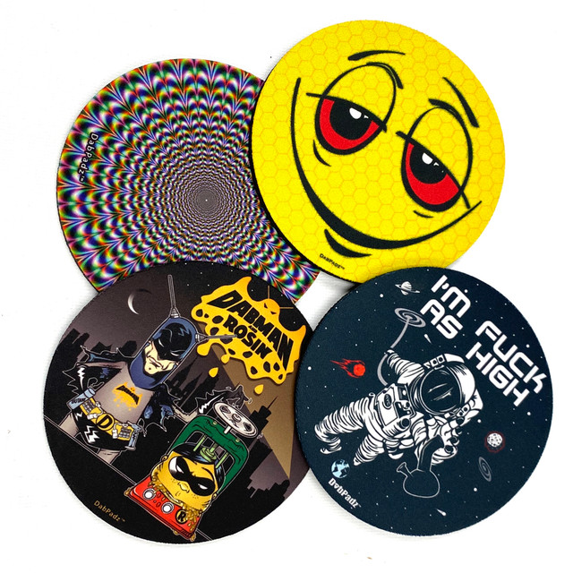 5" DabPadz Round Fabric Assorted