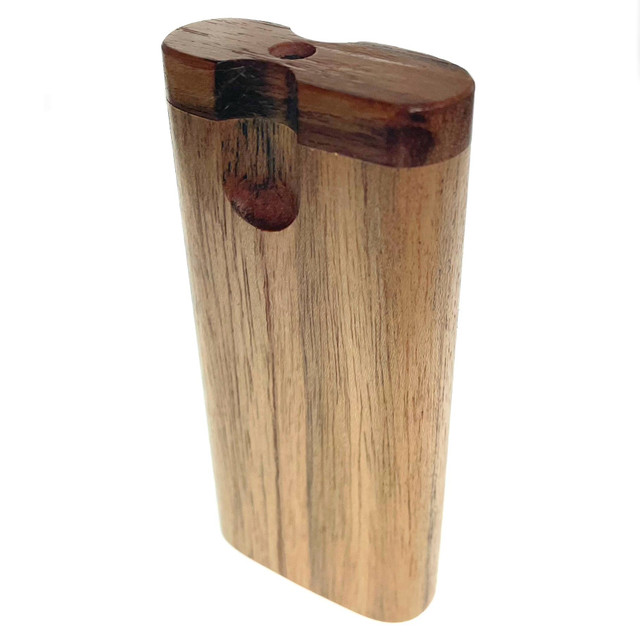 The Mill Large Teak Inlay Swivel Dugout 1 Count