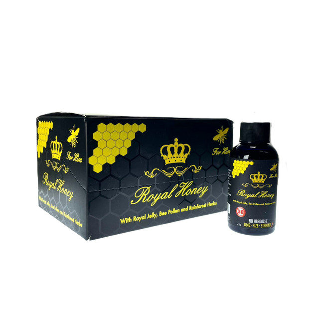 Royal Honey Black Shot 50ml Bottle