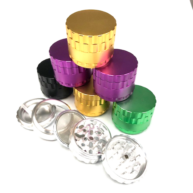 51mm 4pc Aluminum Grinder w/ Removable Screen