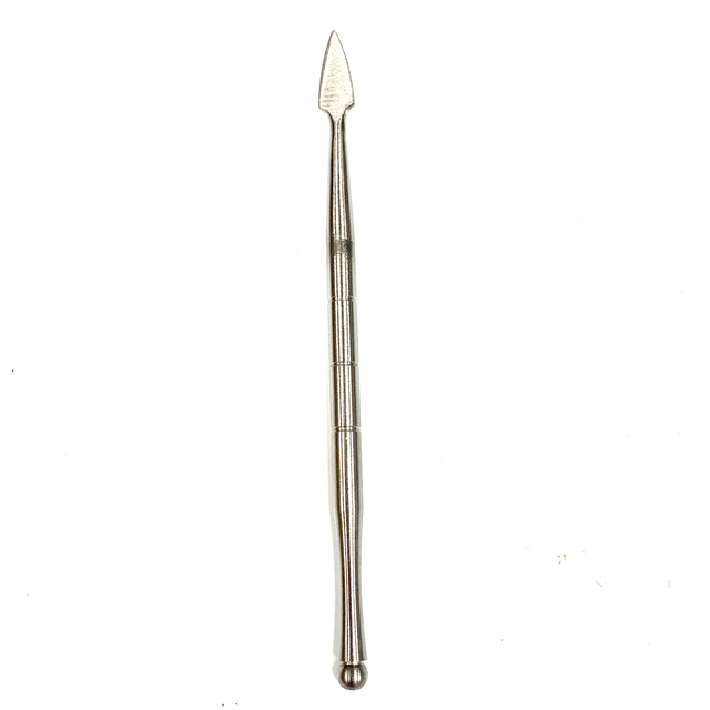 Pointy Spearhead Aluminum Wax Carving Tool 4.5"