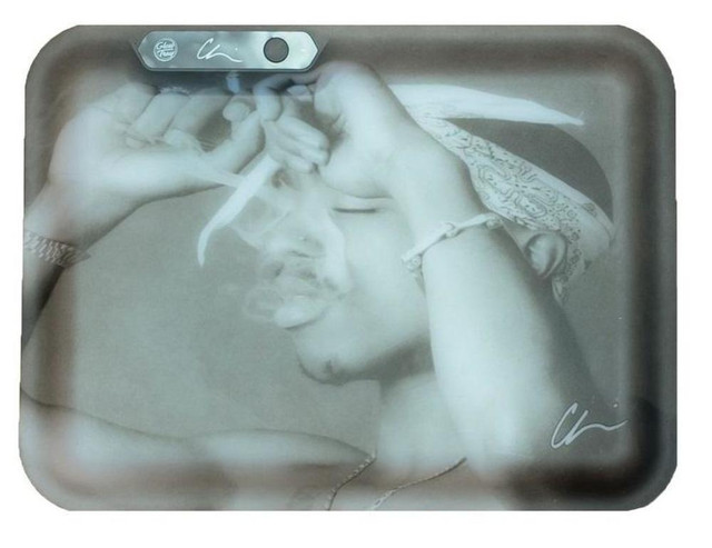 Tupac Glow Tray by Chi Modu