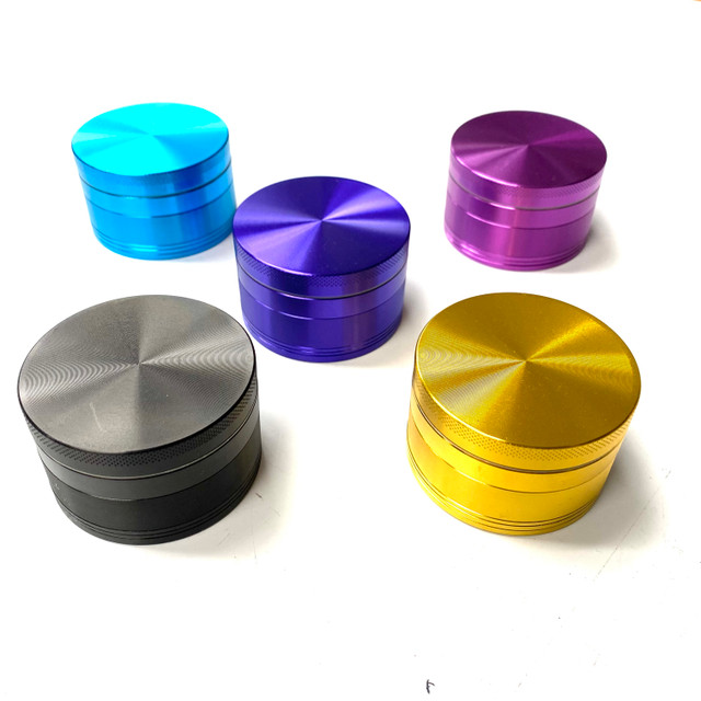 Aluminum 63mm 2.5" 4 Part Grinder Assorted Color