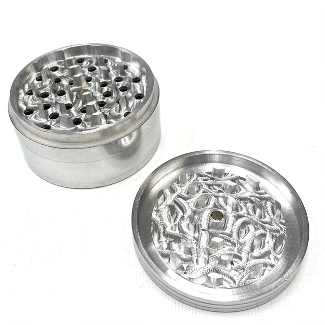Large Steel 4 Part Grinder 3" 80mm