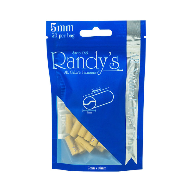 Randy's Display of 20 5mmx18mm Prerolled Tips