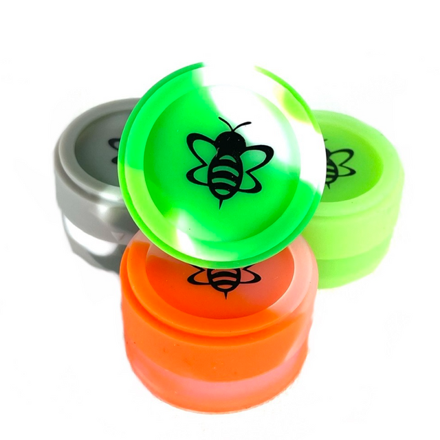 Silicone Honey Jar Slick Container 1 Count Assorted