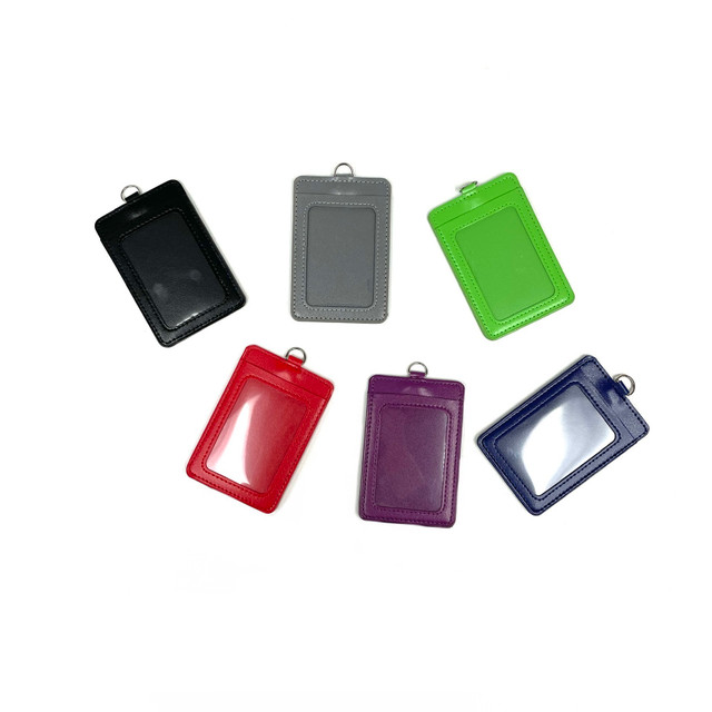 Dispensary Badge ID Holder Leather