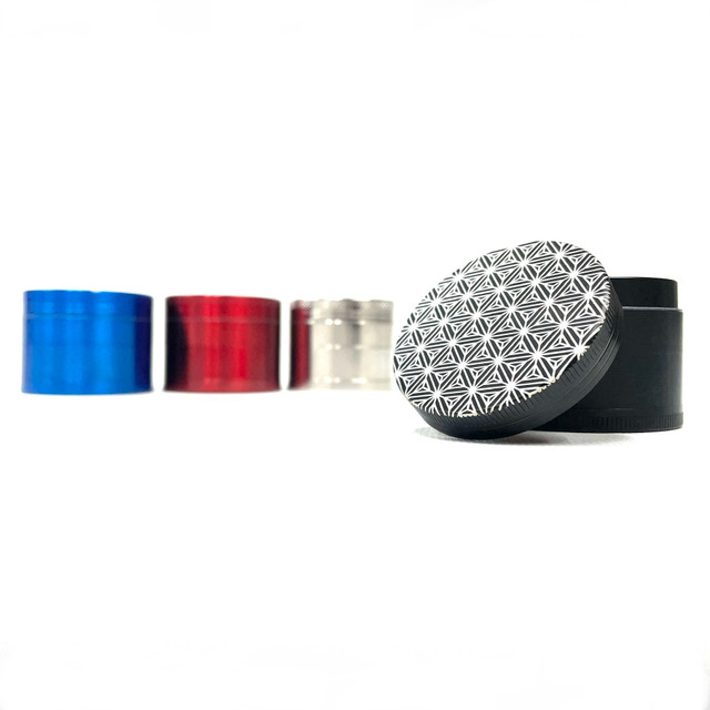 Fancy Upgraded 2.5" Aluminum 4 Part Grinder