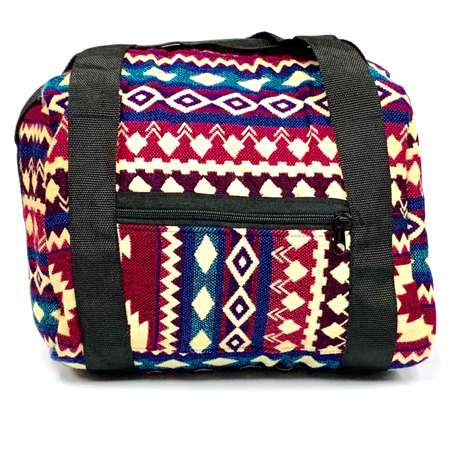 12" Tribal Design Padded Cotton Bag Paykoc