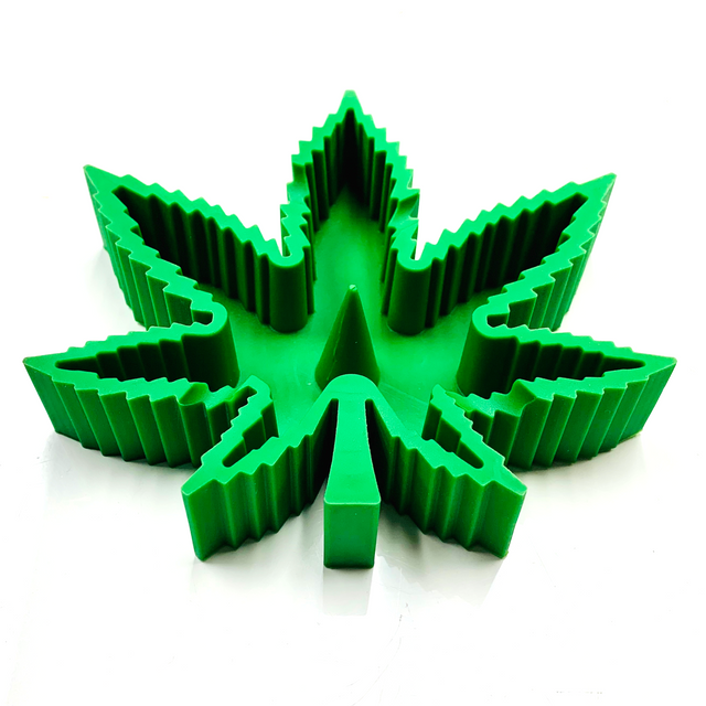 Silicone Pot Leaf Ashtray