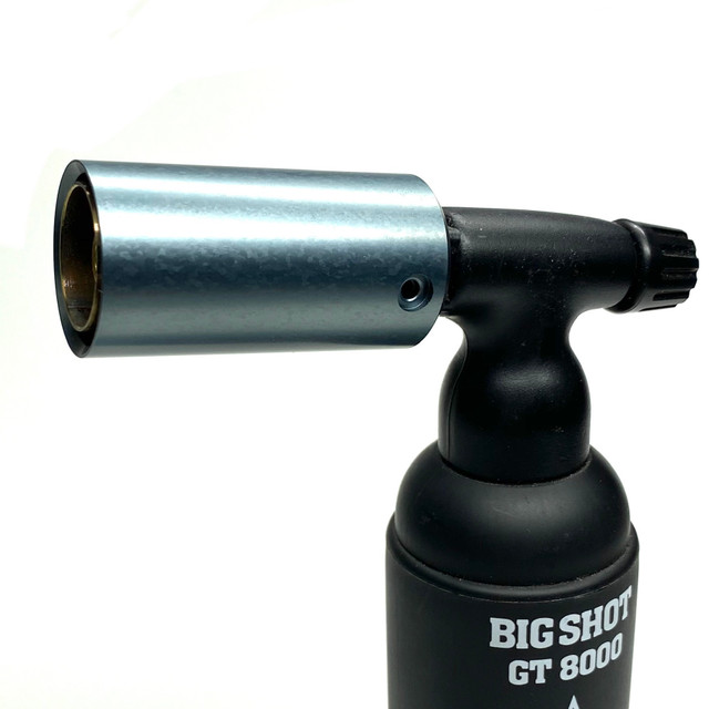 Gunmetal Turbo Metal Nozzle Guard for Blazer Big Shot / Big Buddy Butane Torches Puffr Exclusive
