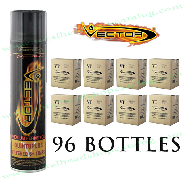 Master Case Vector 14X+ Refined Butane 320ML (96 Bottles)